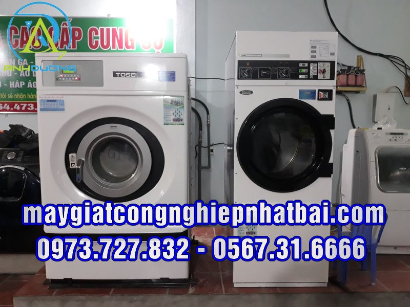 Lắp đặt máy giặt công nghiệp cũ tại Thanh Hóa